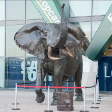 большие напольные статуэтки из бронзы в натуральную величину статуя слона на продажу
